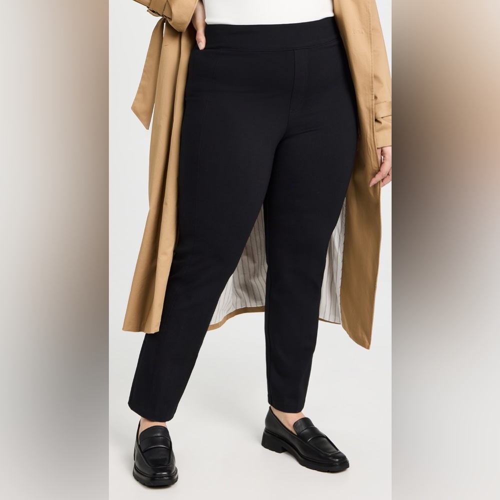 SPANX Black Ankle & Cropped Ponte Pants - Picture 2 of 11